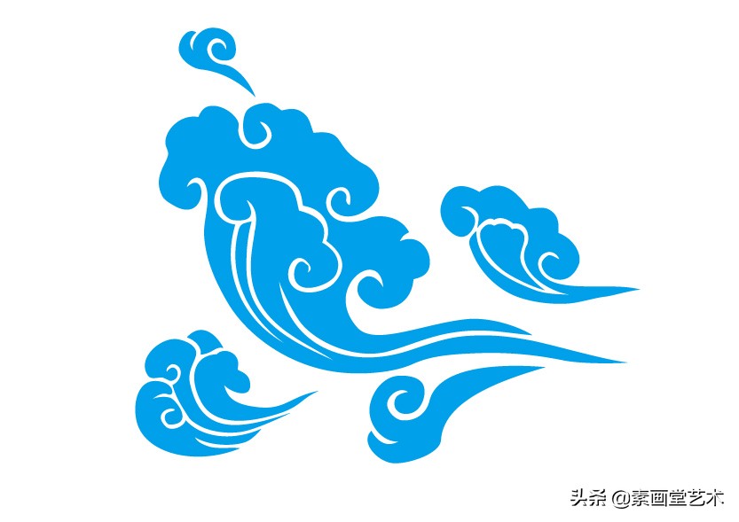 云不会画?看过这资料,你也能画好!收藏了!