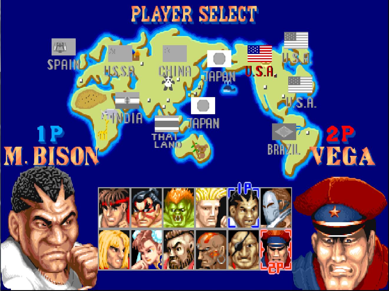 街头霸王场景中到底隐藏多少秘密,街头霸王所有人物的故事