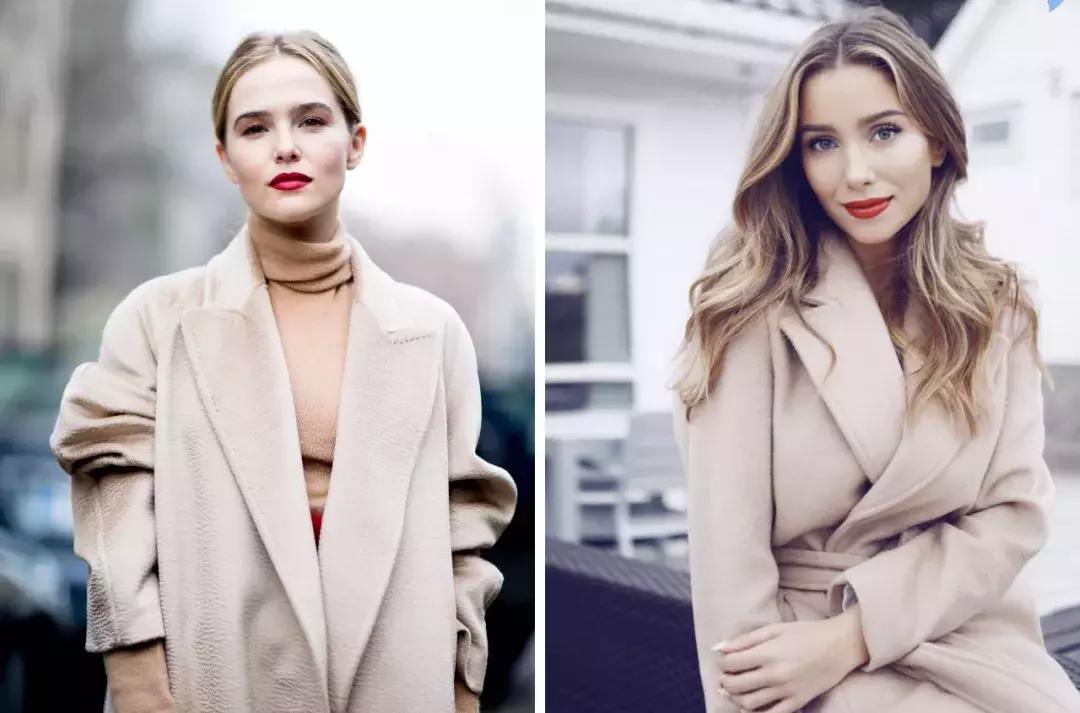 燕麦色大衣好看还是黑色大衣好看,燕麦色大衣配什么色高领打底好看