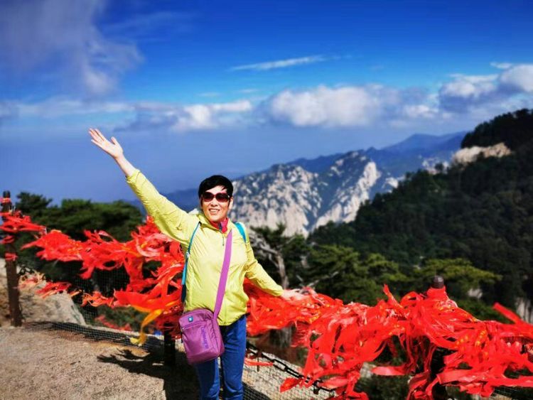 长空栈道登华山,惊心动魄登华山