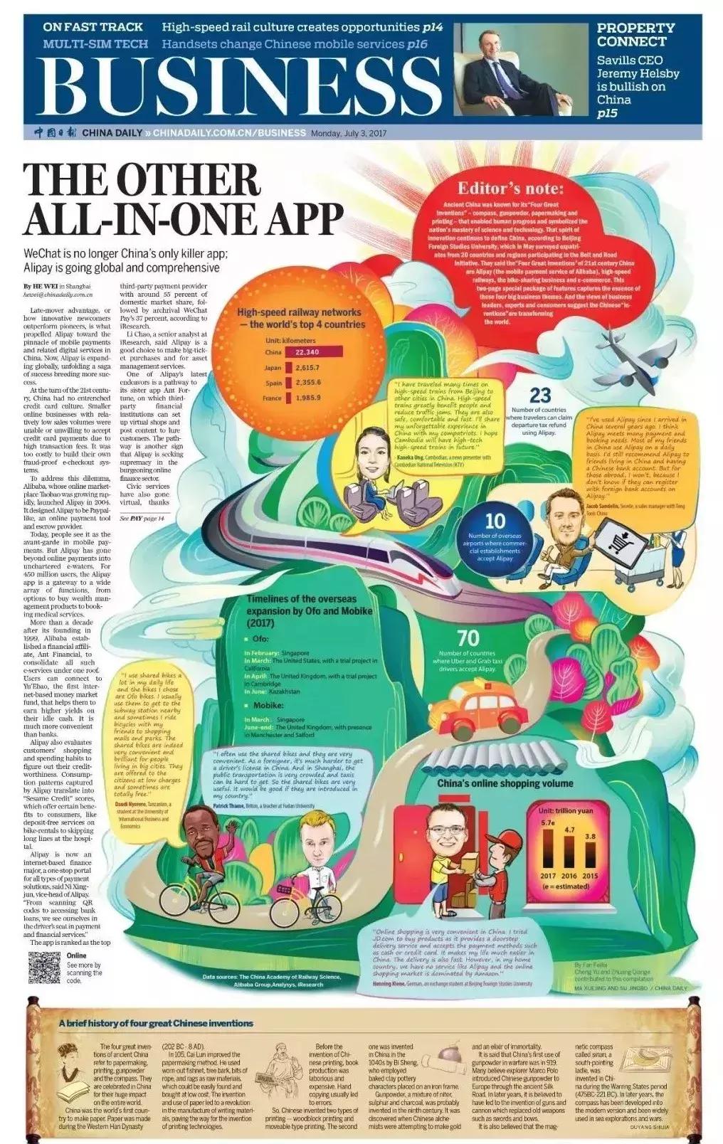 太美了吧,清华美院高材生设计中国日报封面