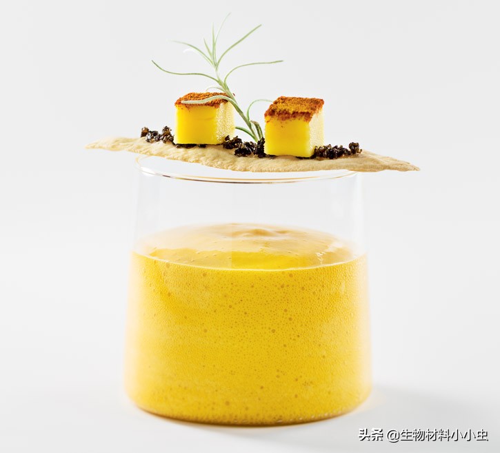 液氮做料理,分子料理液氮花朵