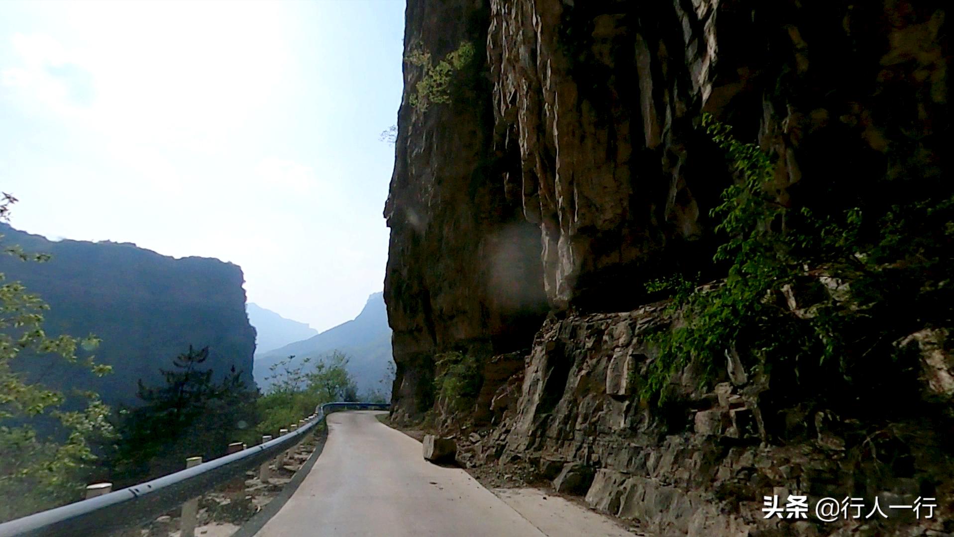 河南太行山悬崖古村,林州太行绝美古村落