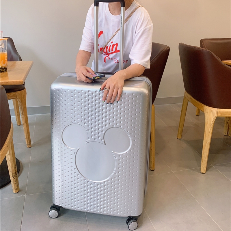 迪士尼20寸行李箱测评,行李箱新秀丽迪士尼