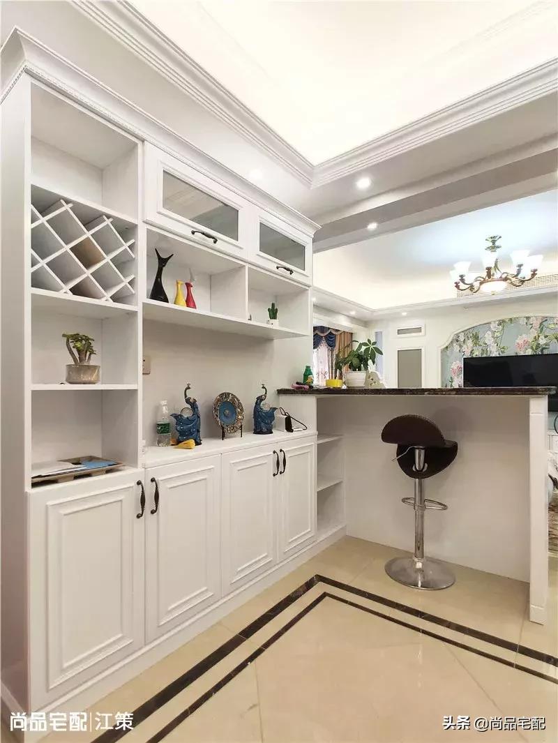 简欧120平米三居,简欧楼房