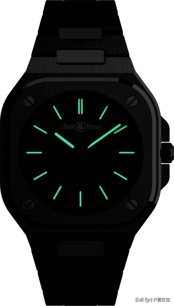 贝尔与罗斯Bell&Ross推出BR05SkeletonNightlum镂空和夜光的方表