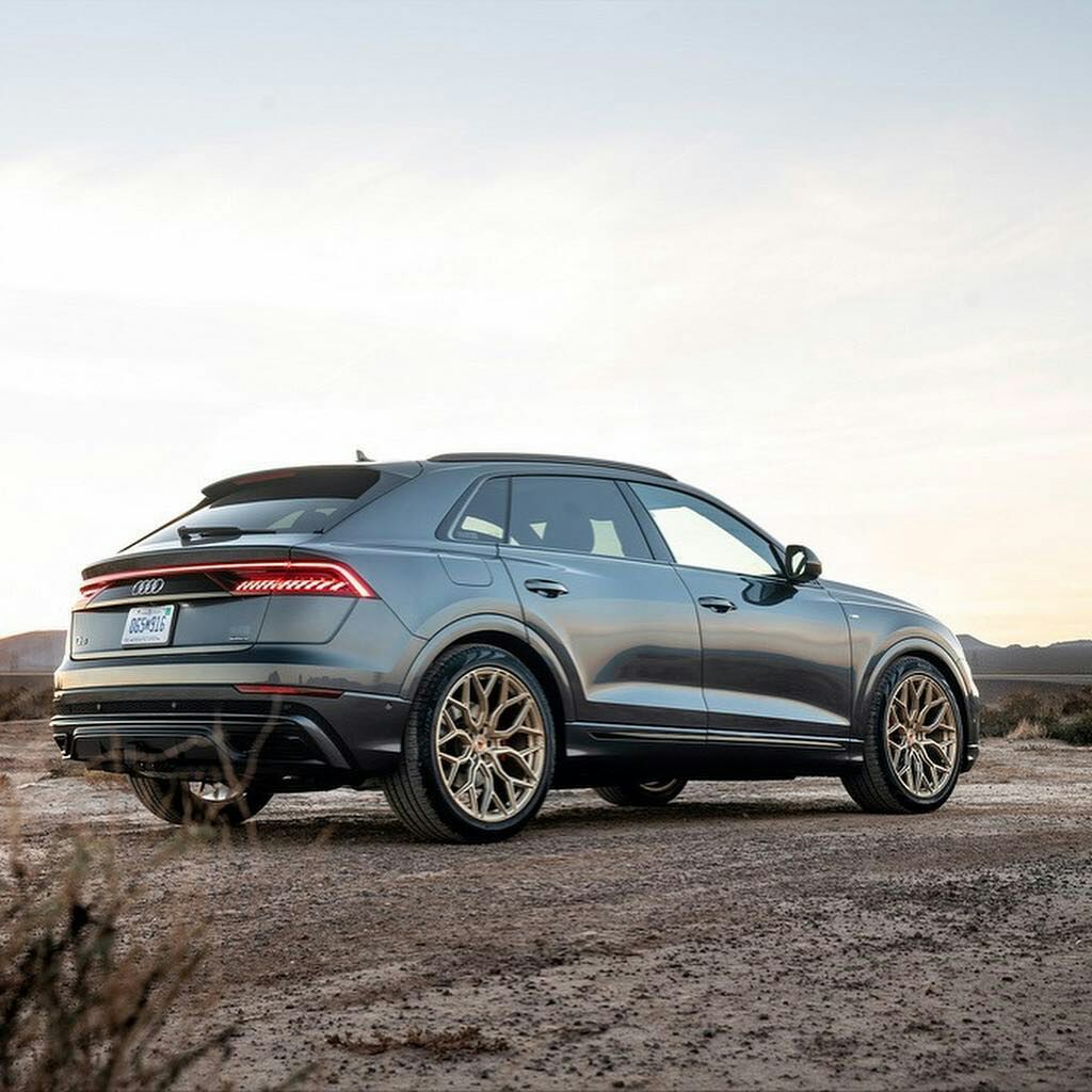 q8配vossen悬浮轮毂,沃森vossenhf-7定制