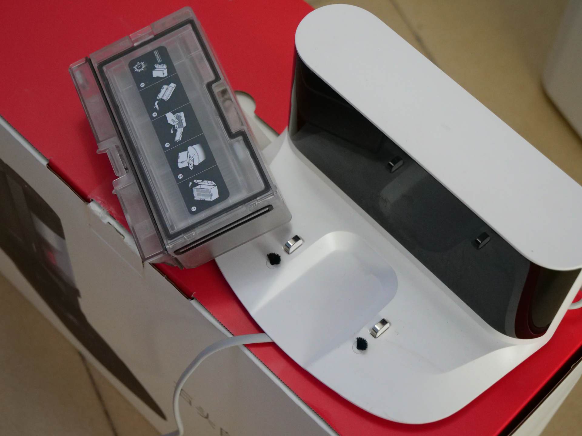 石头充电座,石头扫地机器人t7splus集尘基座