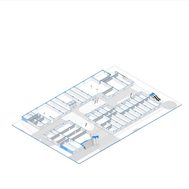 商业街与独栋商业的结合——立方长廊|CLOUArchitects