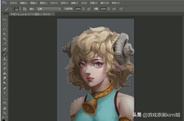 ps原画插画教程零基础,ps人像原画制作视频