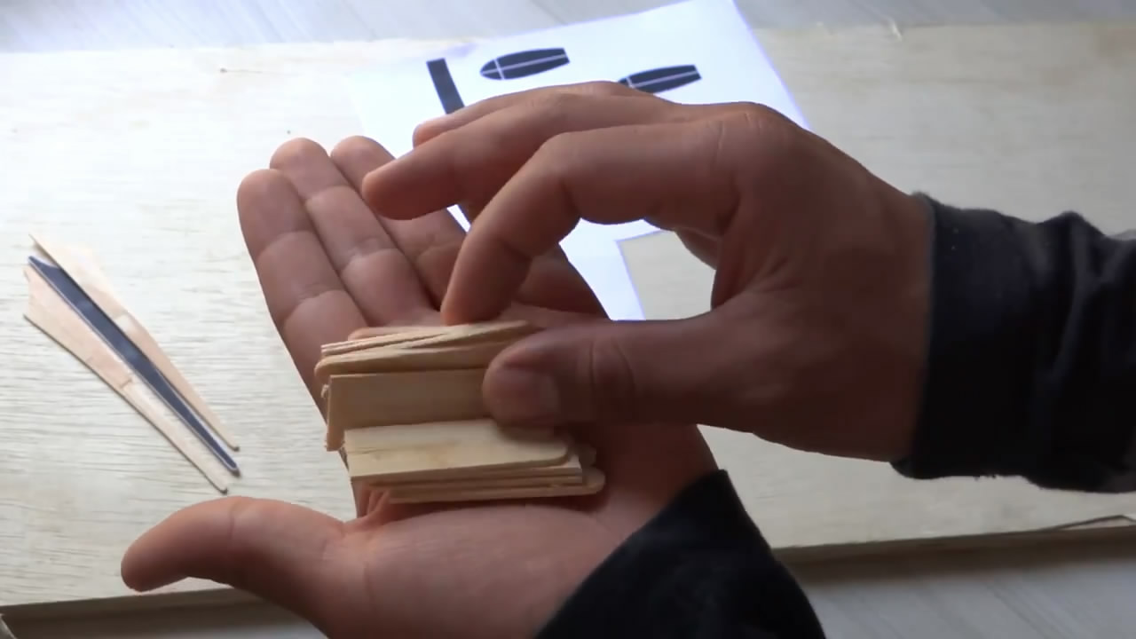 迷你木质风车模型，制作方法很简单，摆在家里风车漂亮（图解）