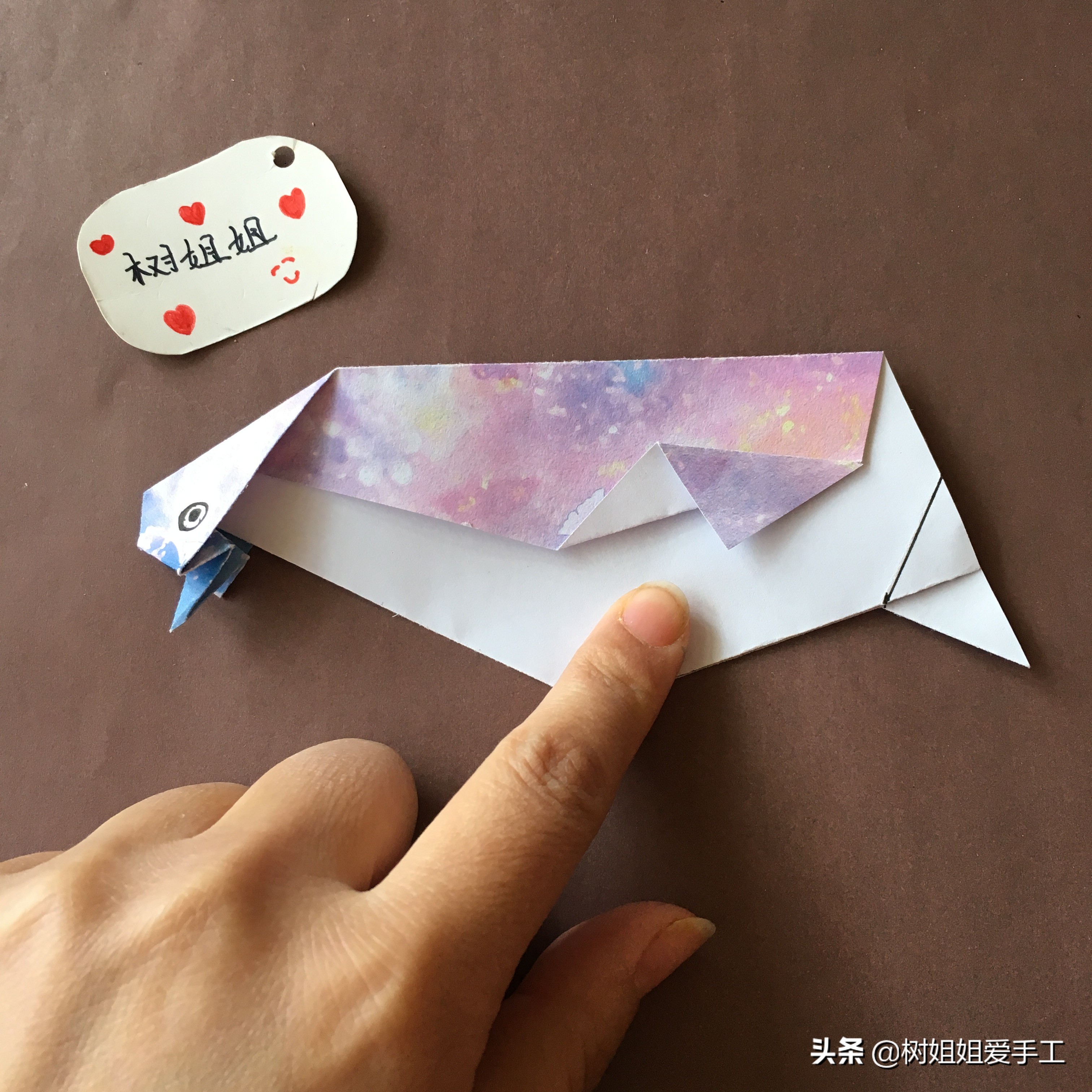 惊掉下巴的折纸企鹅教程,企鹅折纸的折法