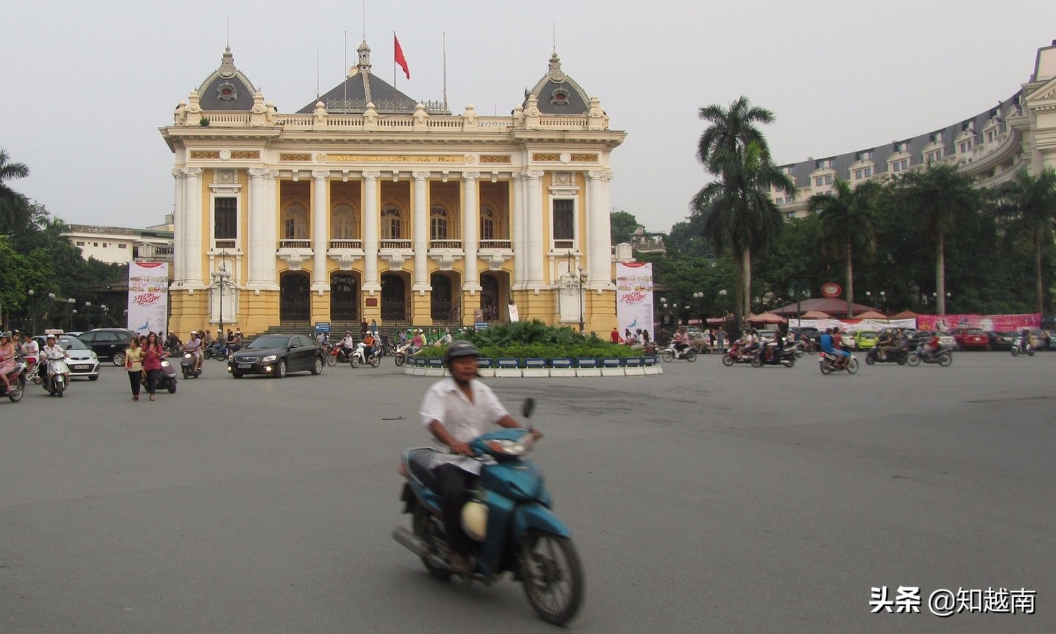 千年前交趾王开国建都升龙，现在越南为经济发展建设大河内都市区