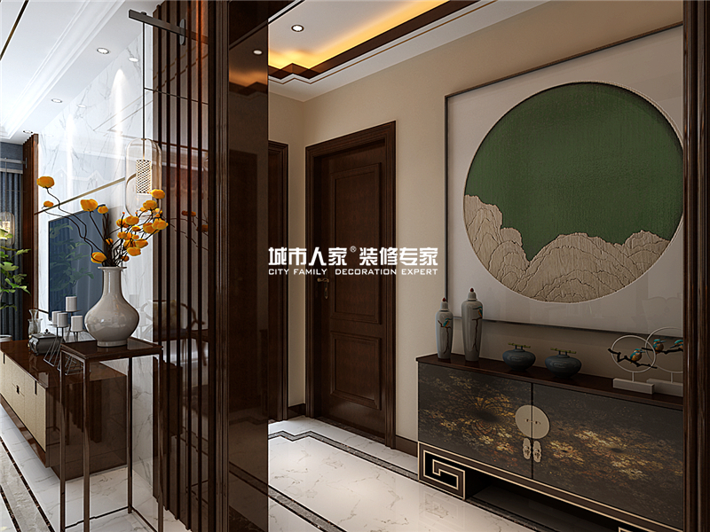 家设计|远航未来城三期新中式风格装修美家