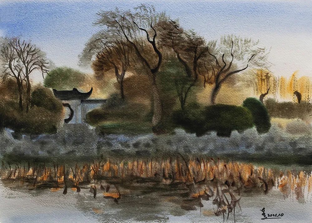 冼东文：寻找西施（蠡园情）