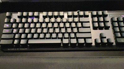 更强寿命和RGB灯光，败家之眼ROG游侠RX光轴键盘