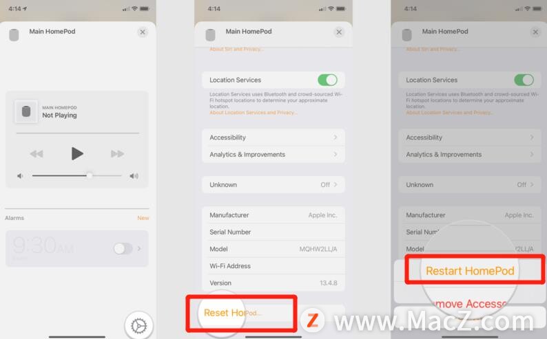 homepod和homepodmini重置的操作方法,homepod怎样重启