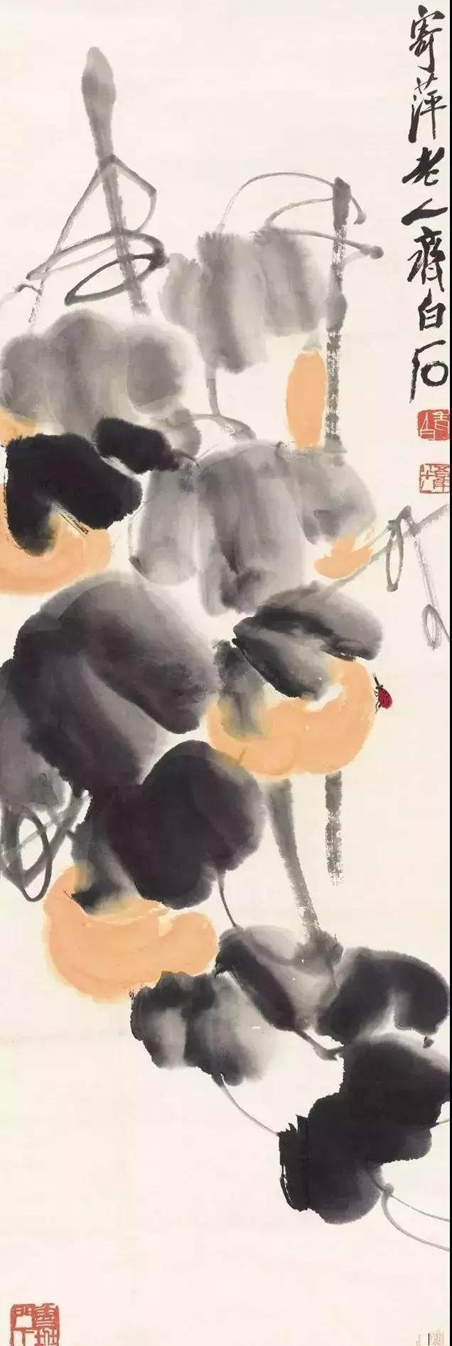 十大名家画葫芦,名家国画葫芦精品图