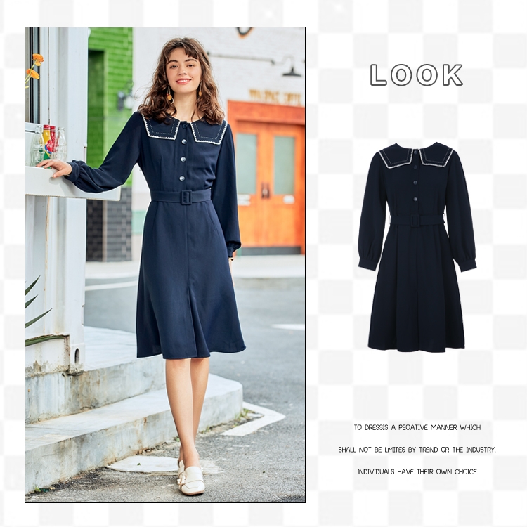 立秋新款裙子,立秋之后微胖女士裙子