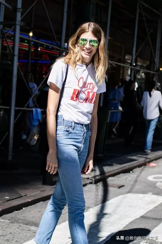 简单的t恤怎么搭配男,时尚t恤洋气穿搭