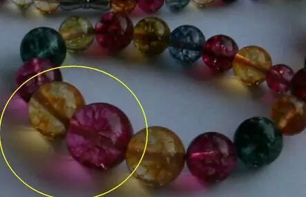 【俊】原创：从碧玺珠子谈起——碧玺优化处理手段之染色镀膜篇