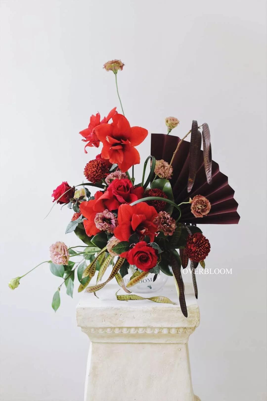 有年味儿的主题,有新年味儿的花