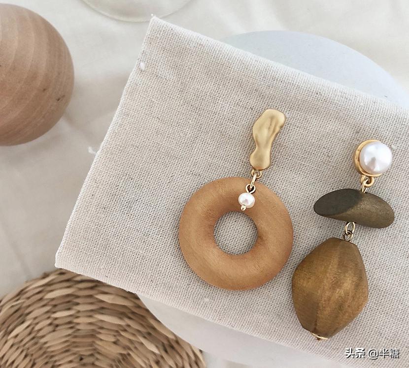 项链耳环戒指轻奢小众高级感正品,首饰小众项链耳环戒指