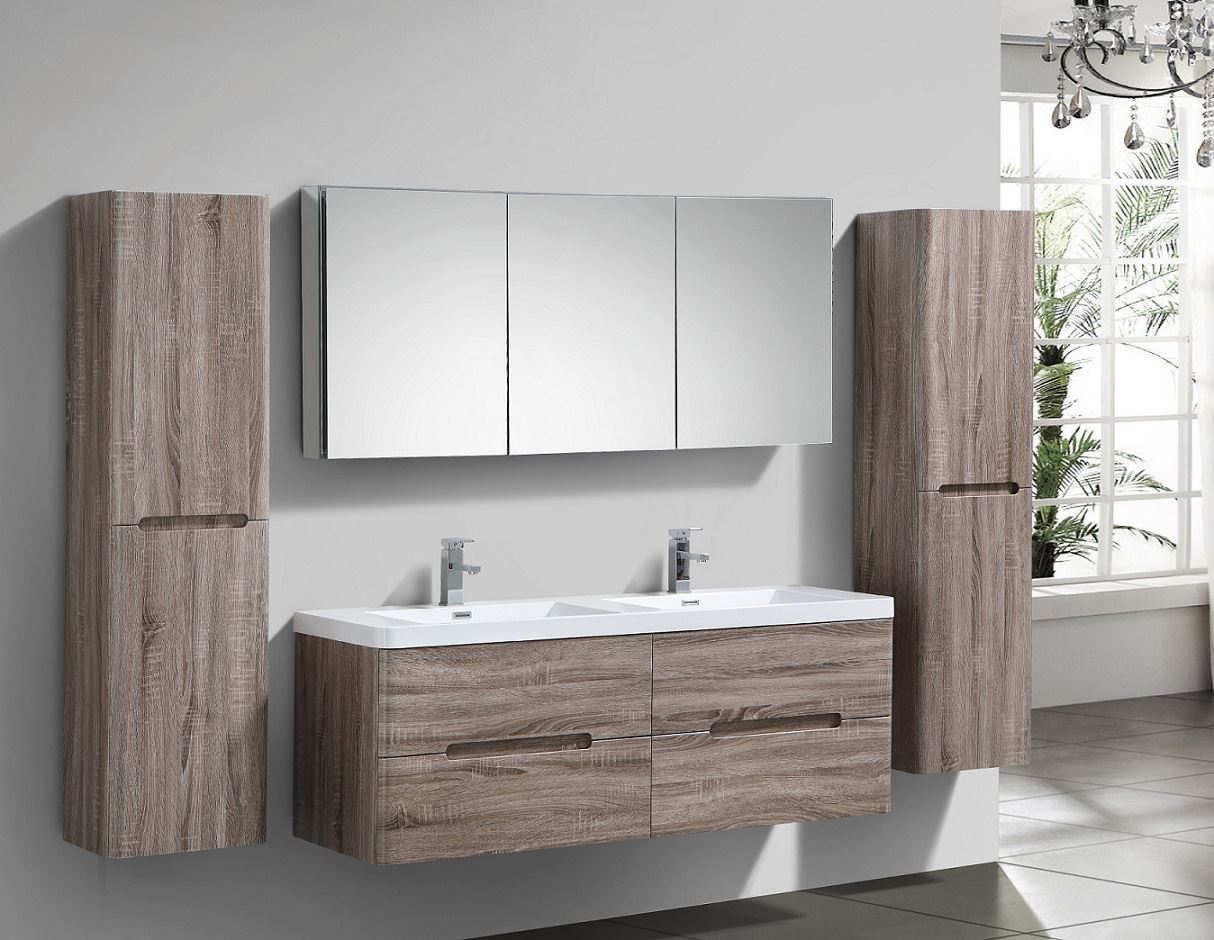 浴室柜镜柜是要全镜面还是半镂空,浴室镜柜怎么选