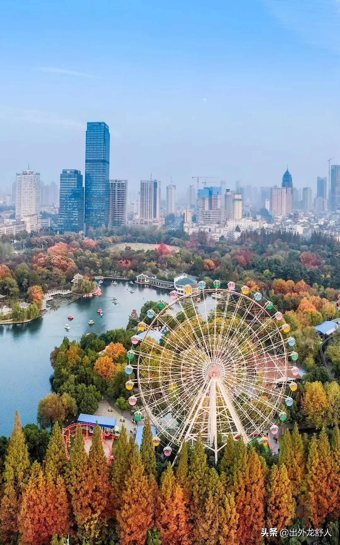 合肥杏花公园在什么地方,合肥杏花村离步行街近吗