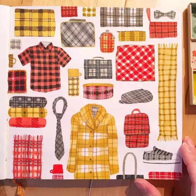 手残党零基础画,纹理画教程初学者