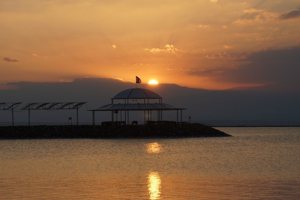 以色列死海全景图,以色列死海旅游攻略