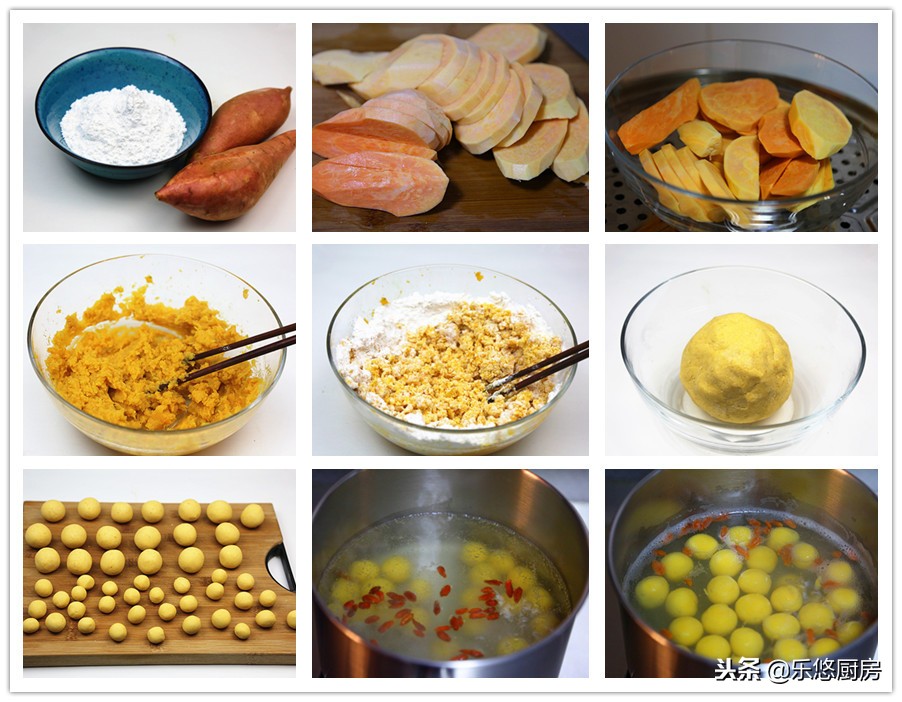 10种糯米粉做法，是主食也是点心，软软糯糯，几天不吃就会想