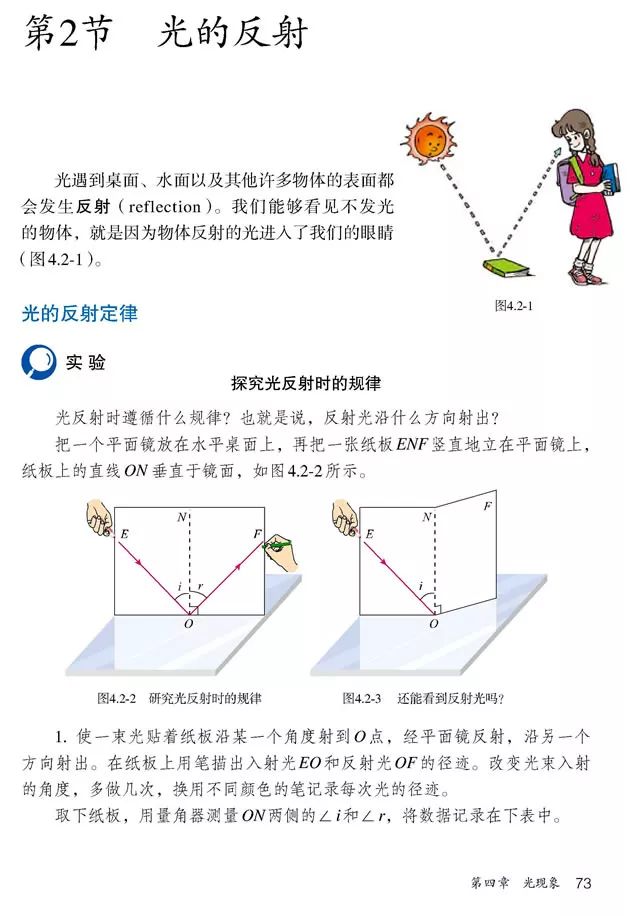 人教版八年级上册物理书暑假预习,初二上册物理预习合集