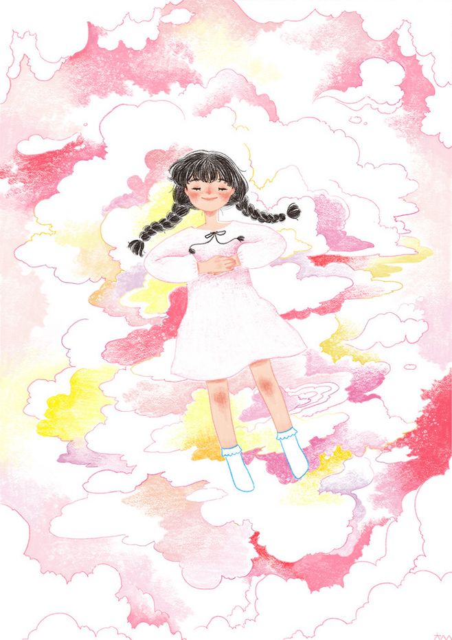 平凡的小幸福，来自韩国艺术家 Chassam