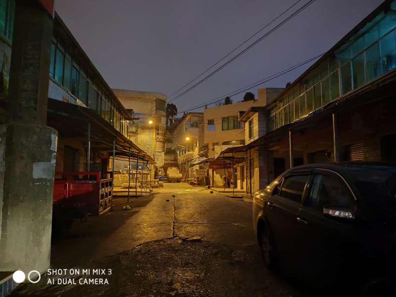 小米mix3夜景曝光,小米mix3夜景拍月亮