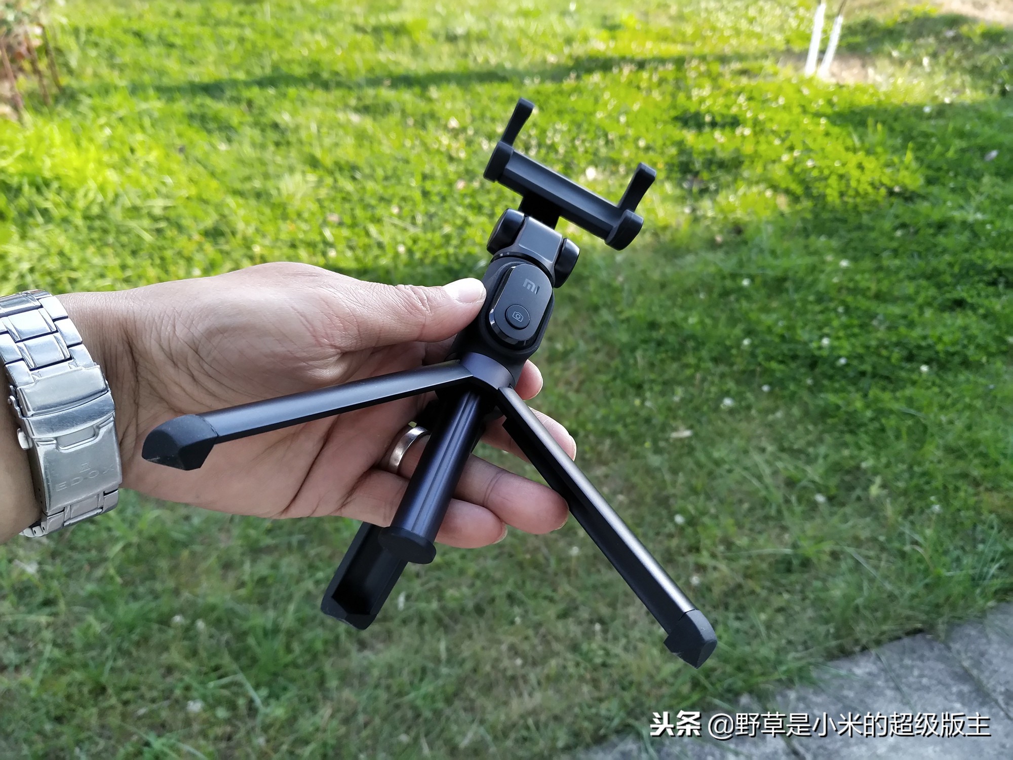 小米手机支架式自拍杆,全网最火自拍杆神器小米