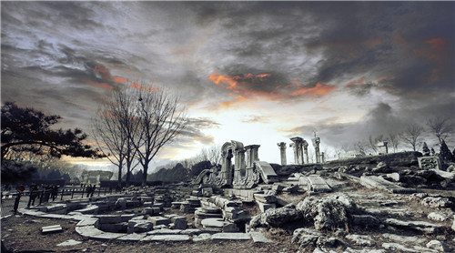 英国首次曝光圆明园被毁前照片,圆明园被毁前的200张照片