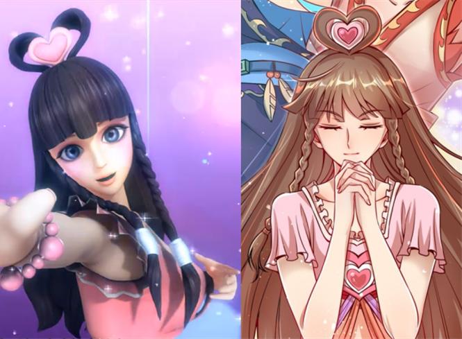 叶罗丽精灵梦第9季孔雀与白光莹,叶罗丽白光莹漫画图