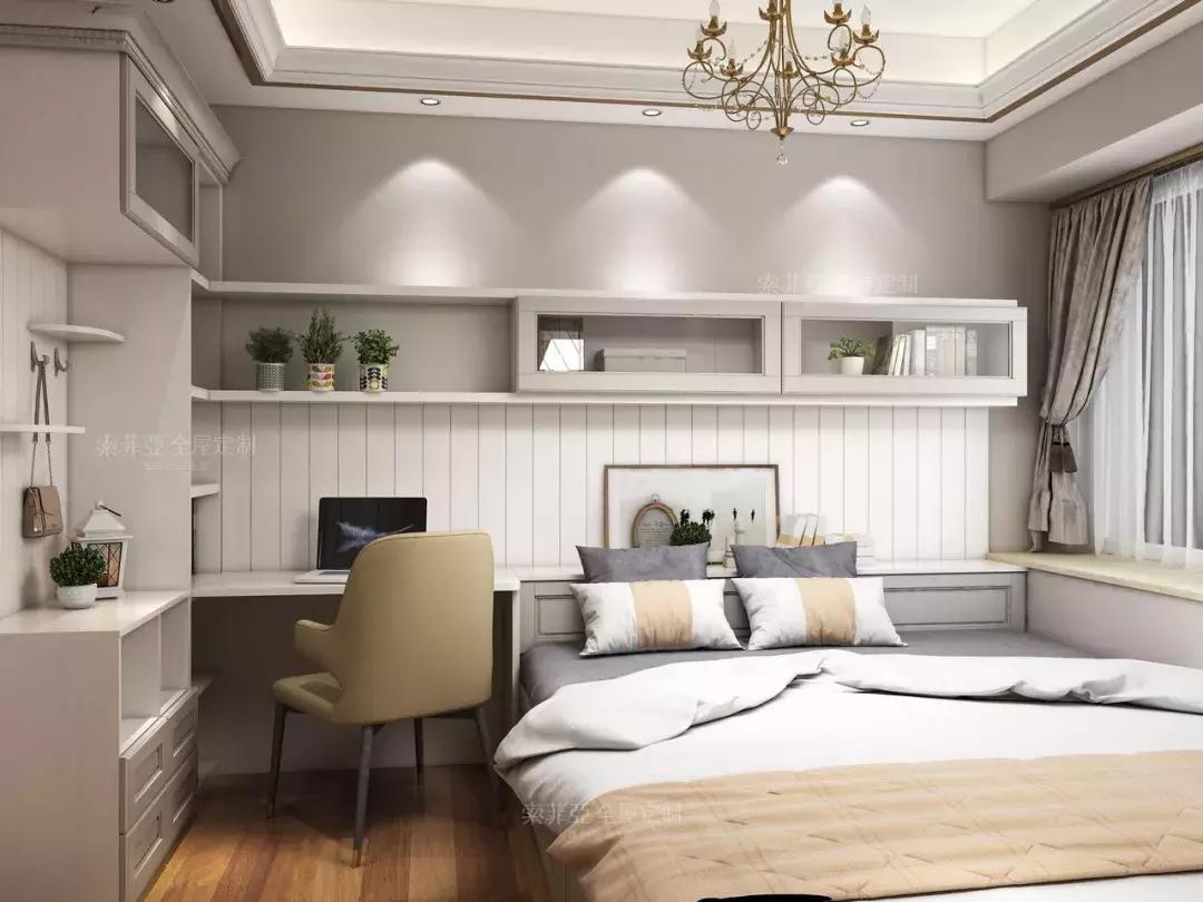 高级感满满的现代简欧风,有质感的装修风格主卧
