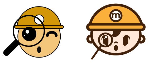 开心健康logo设计,开心字logo设计