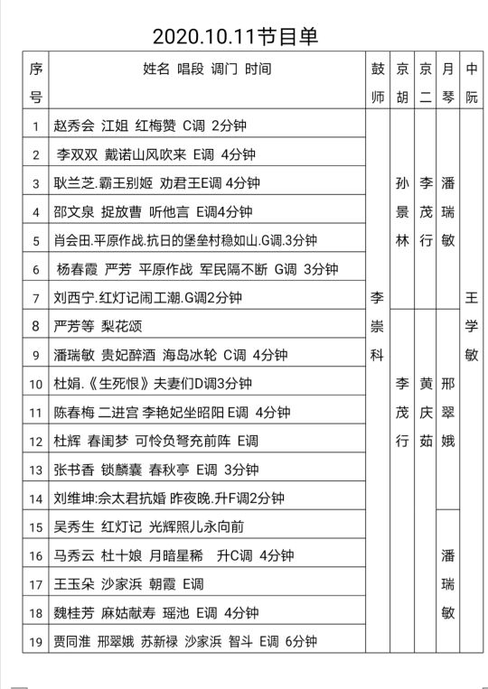 衡水振华永安养老公寓举办庆双节京剧汇演