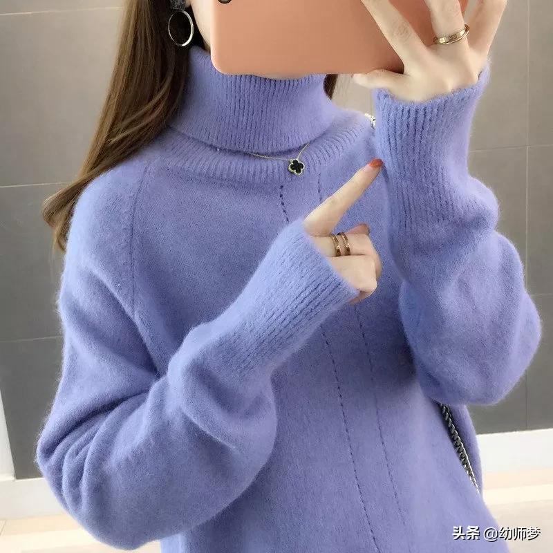 毛衣基础款羊绒衫,今年流行什么款羊绒毛衣