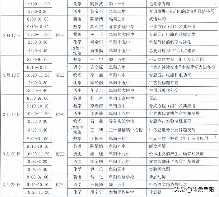 阜阳教育频道空中直播课程表,家长朋友们开学啦大家准备好了吗