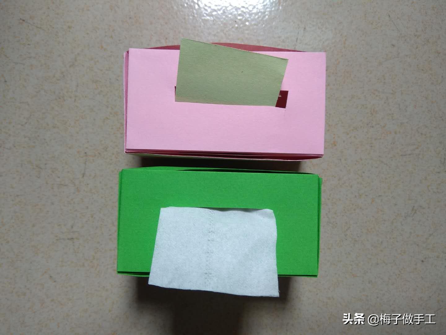 纸盒子折纸大全教程简单又漂亮,折纸抽纸盒手工简单又好看