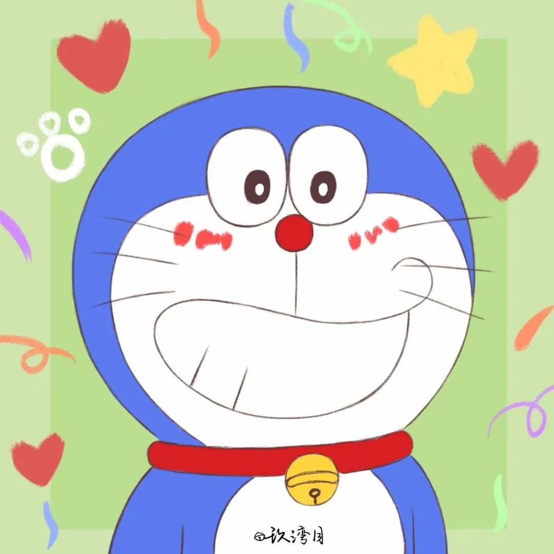 小熊猫卡通头像大全可爱,可爱叮当猫动漫头像