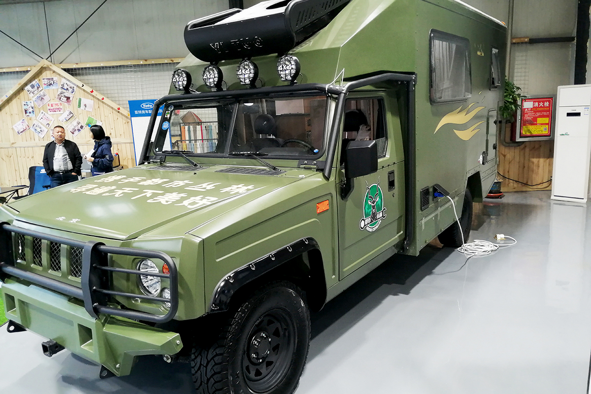 北汽勇士四驱三把锁房车,北汽勇士房车视频大全