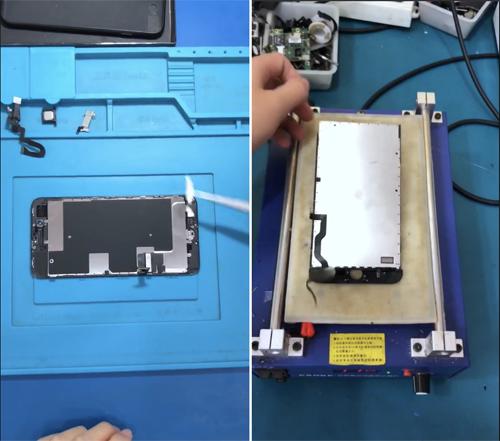 苹果8p外屏幕碎了换屏幕要多少钱,8p外屏碎了换屏要压屏吗