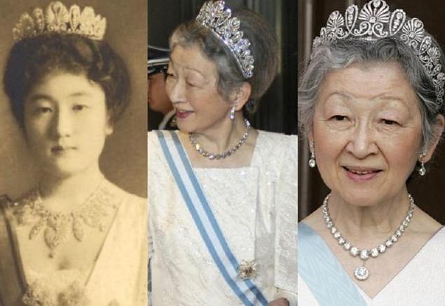 日本皇室珠宝珍珠,皇冠高仿