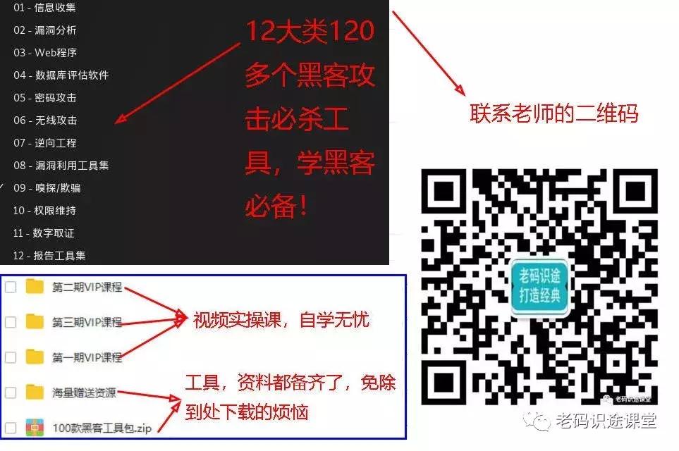 网络渗透攻击基础知识,2022从零到一黑客渗透测试课程