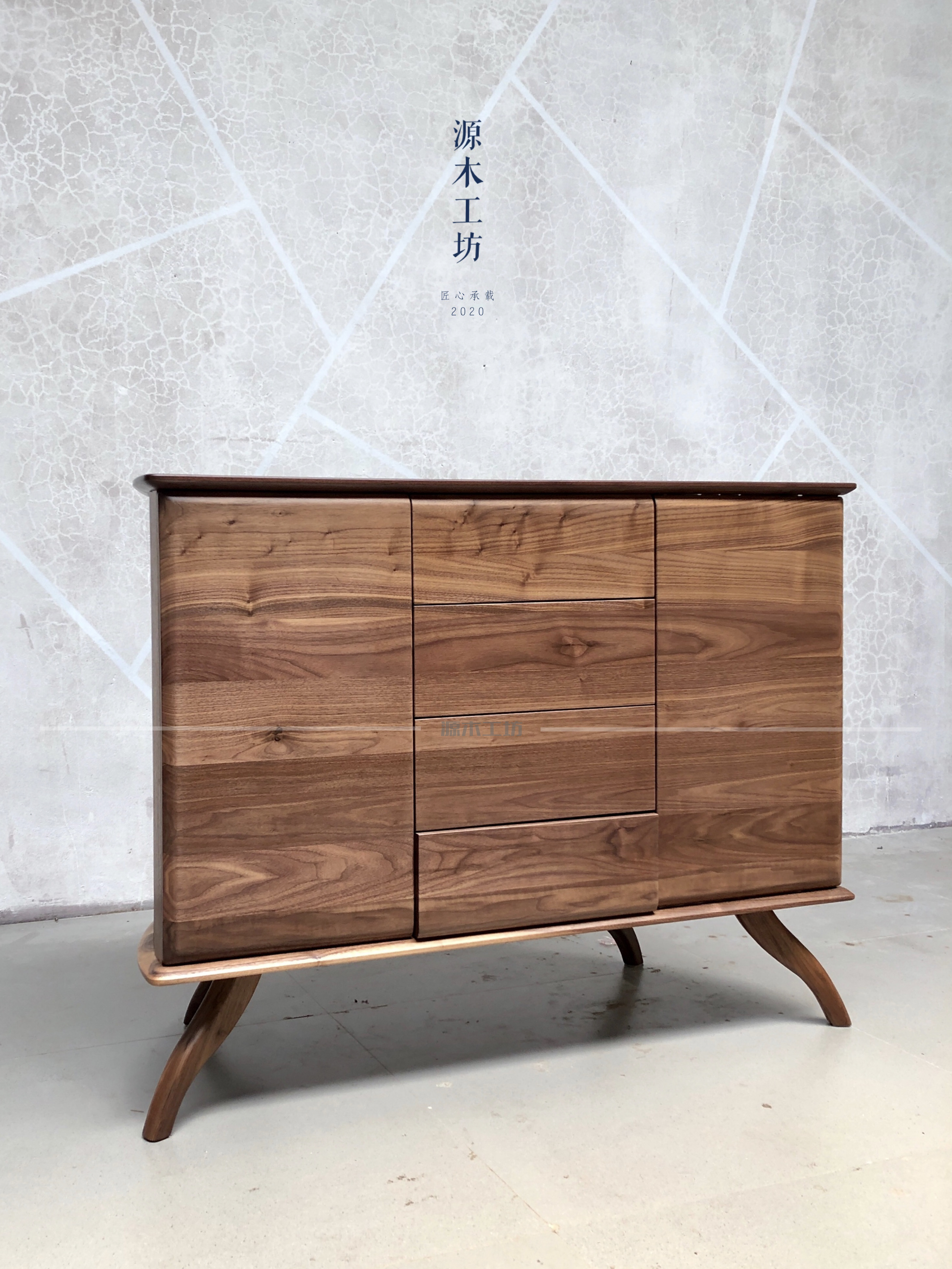 全屋原木定制中式家具,原木新中式日式格调家具